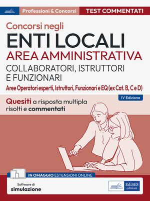 cover image of Concorsi Enti locali Area amministrativa (Collaboratori, istruttori e Funzionari)